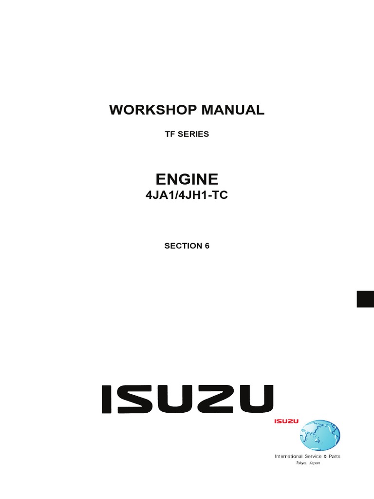 isuzu 4ja1 wiring diagram best wiring library331608054 isuzu dmax engine  service manual turbocharger motor oil isuzu