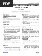 Review of Research Papers Related to V4-cordial Labeling of Graphs