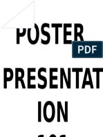 Poster Presentat ION 101