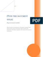 YPE THE Document Title