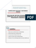 12 - OMV - Specijalne metode dijagnostike - Analiza ulja za podmazivanje i produkata habanja (1).pdf