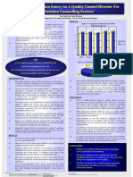 Patient Satisfaction Survey As Quality Control Measure For Nutrition Counselling Service - Poster