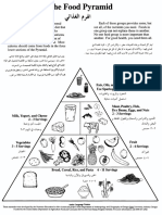 Food Pyramid Arabic PDF