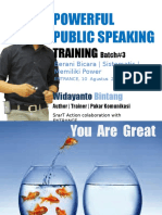 Powerfull Public Speaking Training