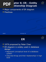 Chapter 6: ER - Entity Relationship Diagram