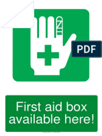 First Aid Kit Signs - Online Signs