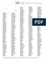 Resume Action Verbs PDF