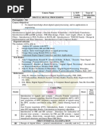 EE407 Digital Signal Processing