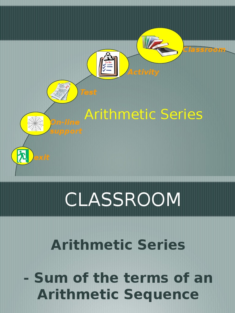 Arithmetic Series Classroom Activities | PDF