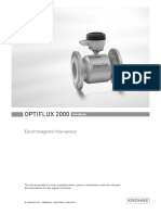 Tubo Optiflux 2000 - Manual PDF