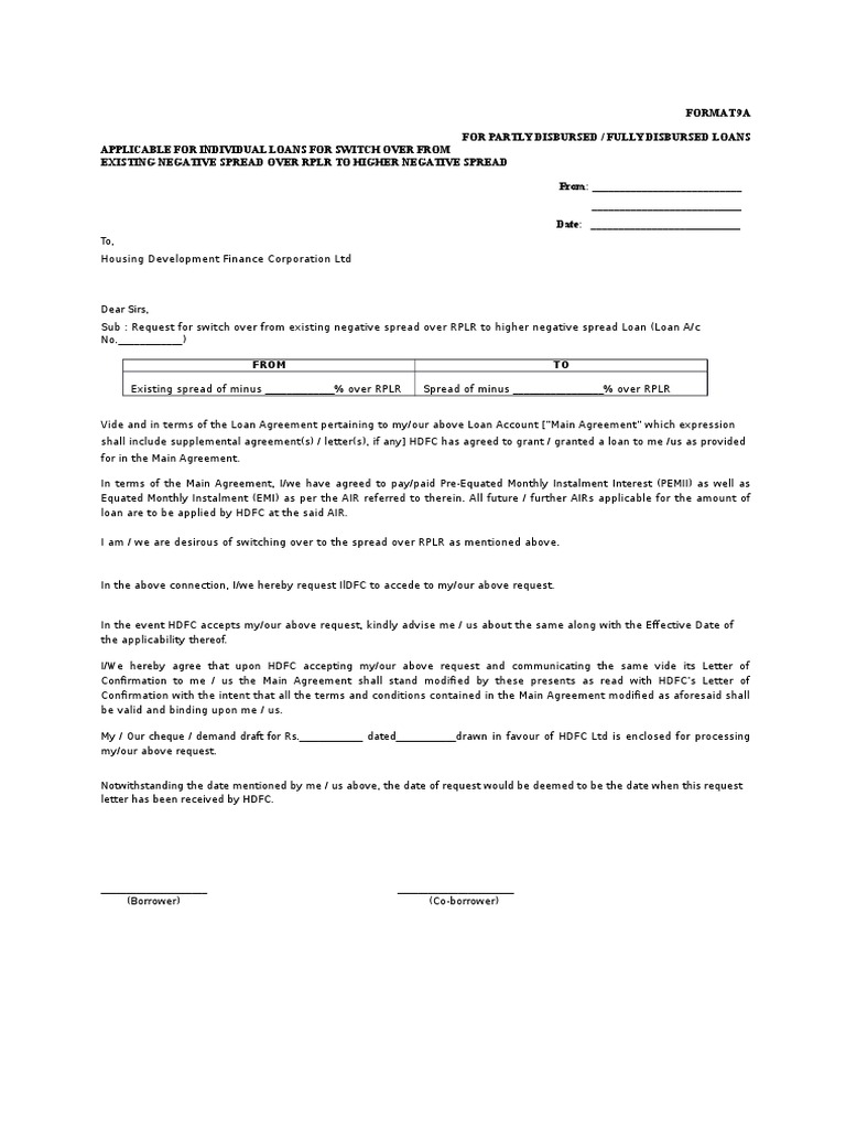 Format 9a | Download Free PDF | Loans | Debt