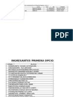 Consolidado Ingresantes Del CPU 2017-I