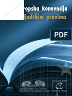 HTTP DL - Iu-Travnik - Com Uploads 353 8692 Evropska Konvencija o Ljudskim Pravima PDF