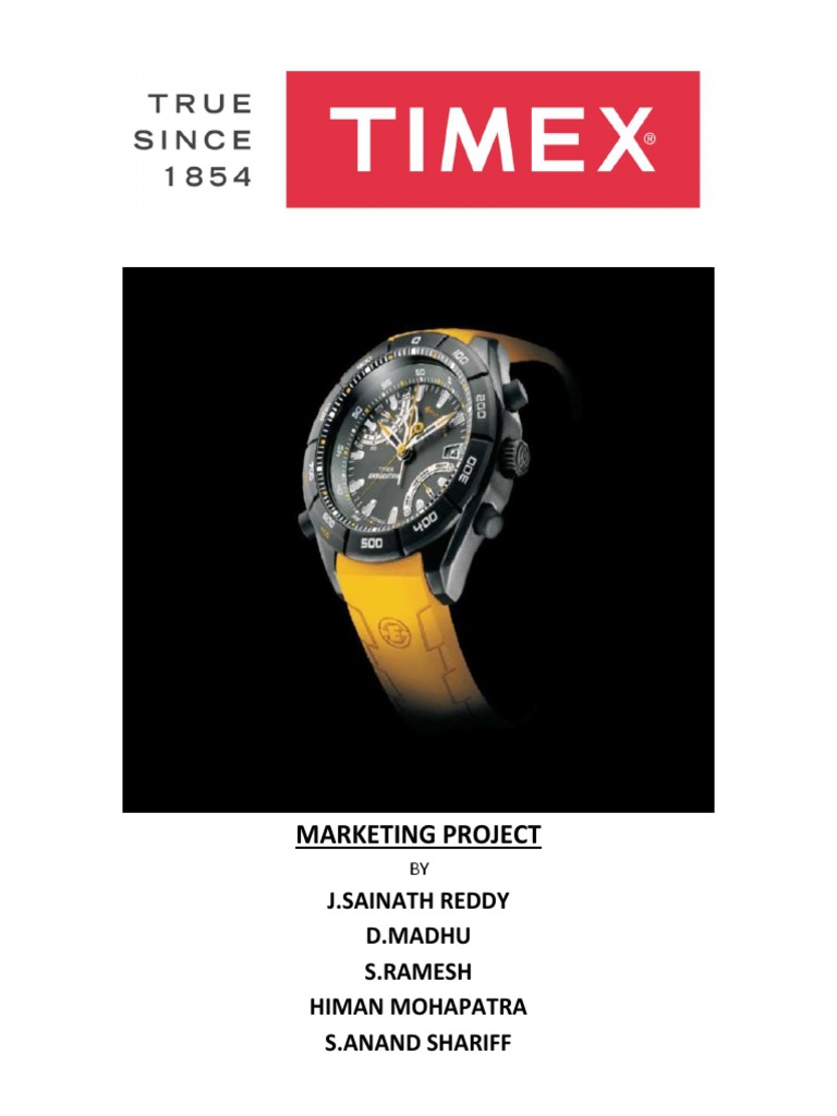 Timex advertising slogan hotsell
