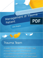 Management of Trauma Patient