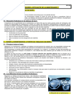 121 - Ratios Et Efficacité de La Maintenance PDF