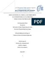 Design and Testing of a Vertical Axis Turbine Drivenby Automotive Drag as an Alternativeenergy Source for Streetlights (1)