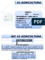 NIC 41 Agricultura