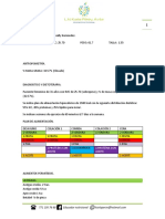 Plan de Alimentación vegetariano.