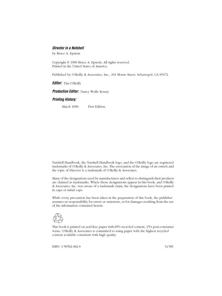 OReilly Delphi.in A Nutshell 1st Ed