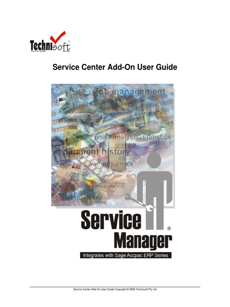 ServiceManager - Guide - Add-On User Guide PDF | PDF | Proprietary ...