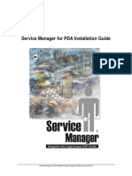 ServiceManager - Guide - PDA Add-On Installation Guide PDF