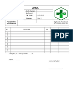 Format Daftar Tilik 1