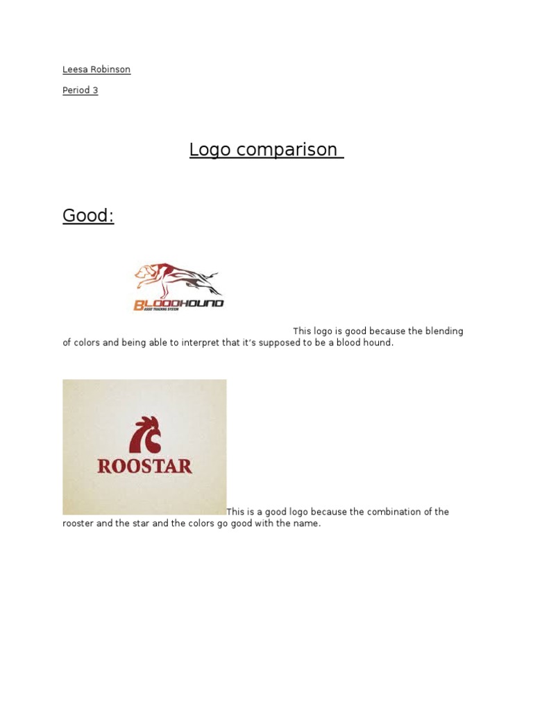 Logo Design: Good vs. Bad | PDF