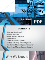 lovish power system security
