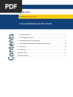 Is Cloud Middleware the Way Ahead