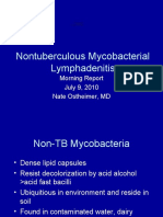 Nontuberculous Mycobacterial Lymphadenitis 07.09.2010