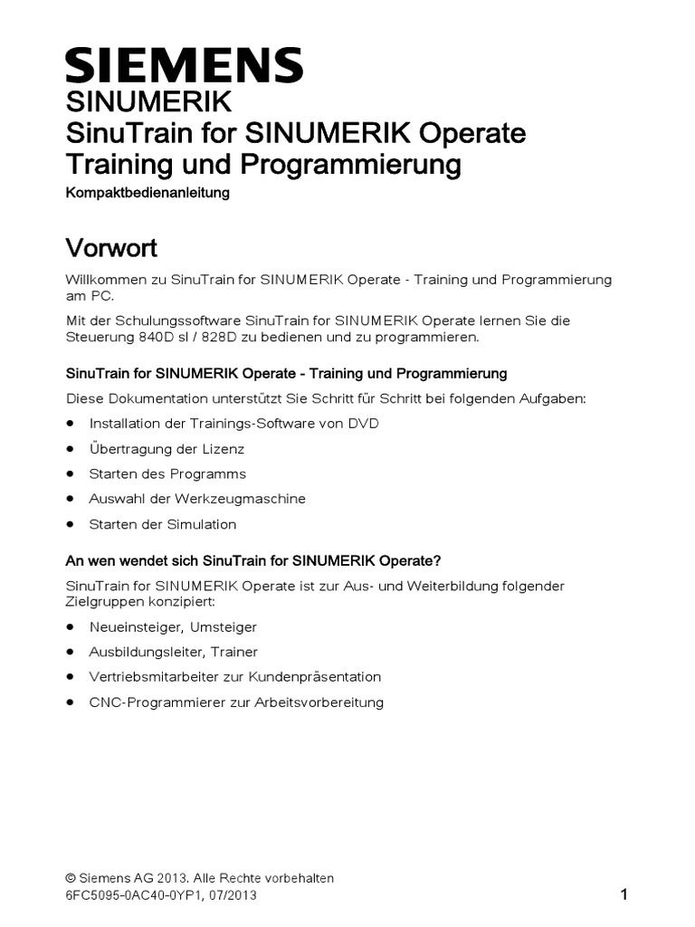 Sinutrain Trial Version