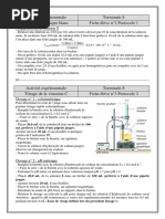 TP : Préparation de Solutions en Chimie | PDF | Concentration molaire ...