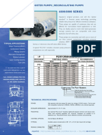 Booster Pumps Data