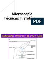 Técnicas de microscopía histológica