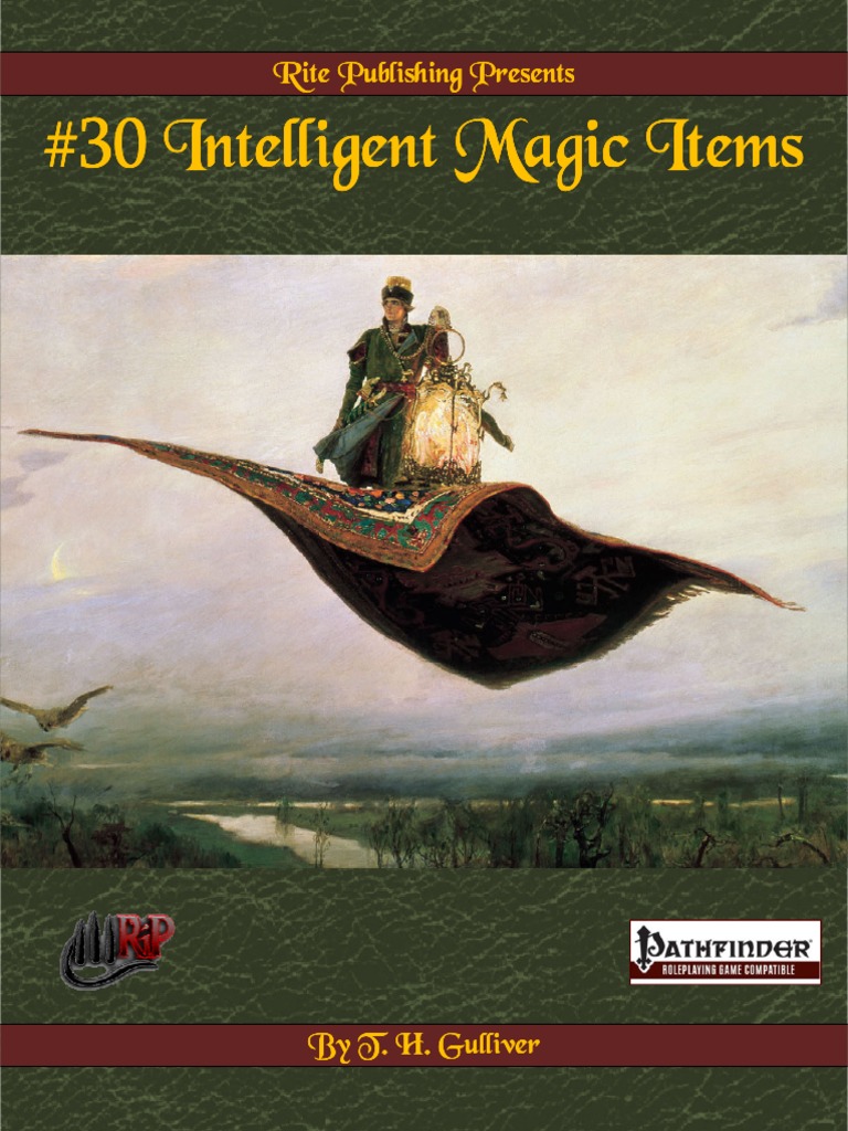 Intelligent Magic Items | PDF | Lion