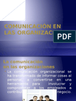 Comunicación en Las Organizaciones