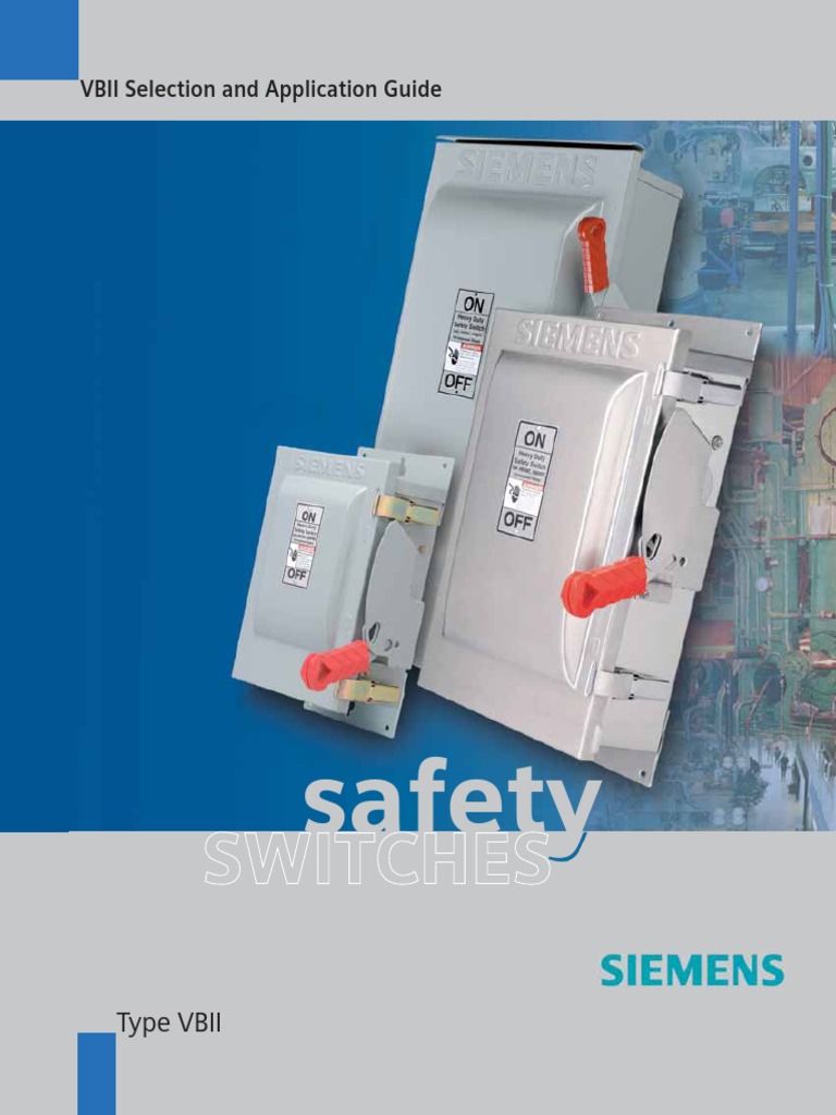 Safety Switches | PDF | Fuse (Electrical) | Switch