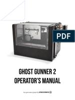 Ghost Gunner 2 Operator’s Manual