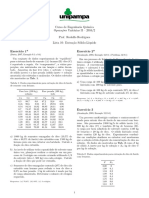 Lista Extração Sólido Líquido