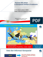 Peranan Big Dalam Pengembangan Geospasial Intelijen Di Indonesia