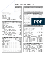 b738 Checklist