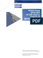 Wood Frame Envelopes in The Costal Climate of British Columbia