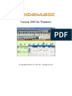 Band-in-a-Box 2005 Upgrade Manual PDF