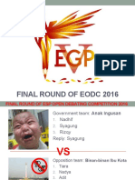 FINAL ROUND OF EODC 2016.pptx
