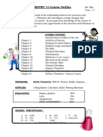 Chemistry 11 Course Outline-Pkg.