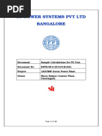 Sample Calculations For PG Test - SCL