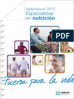 Vademecum 2013 de Nutricion Enteral en Niños y Adultos PDF