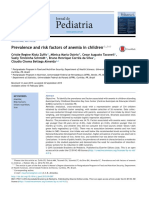 Prevalence and Risk Factors of Anemia in Children: Original Article