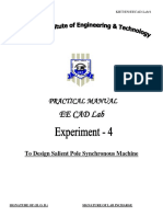 Ee Cad Lab: Practical Manual
